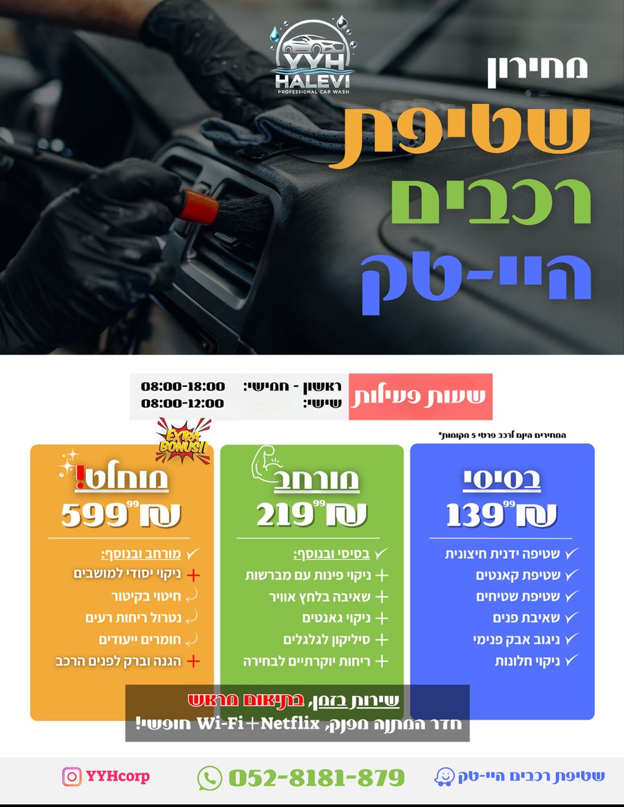 מחירון YYH