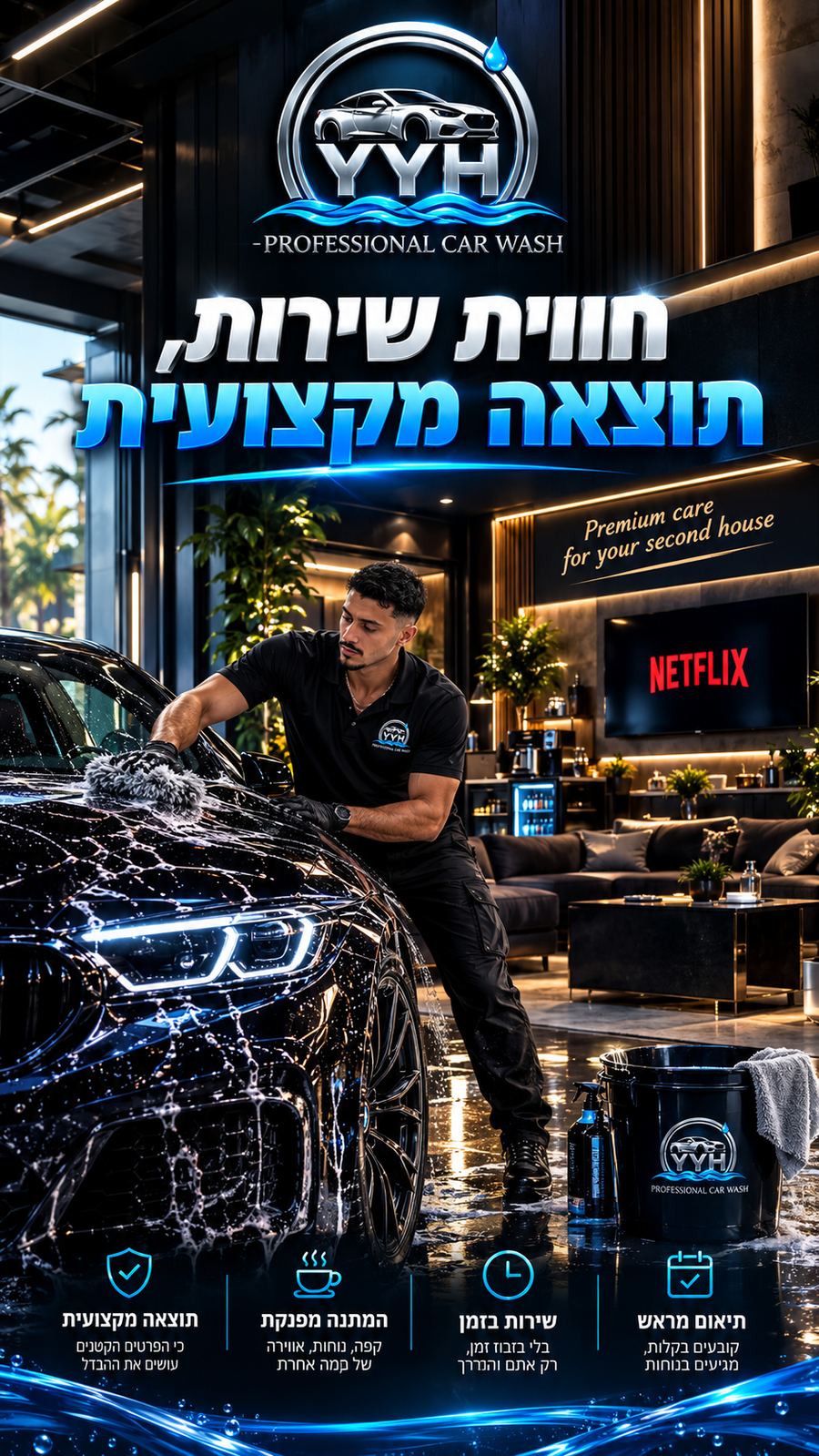 YYH — חווית שירות, תוצאה מקצועית